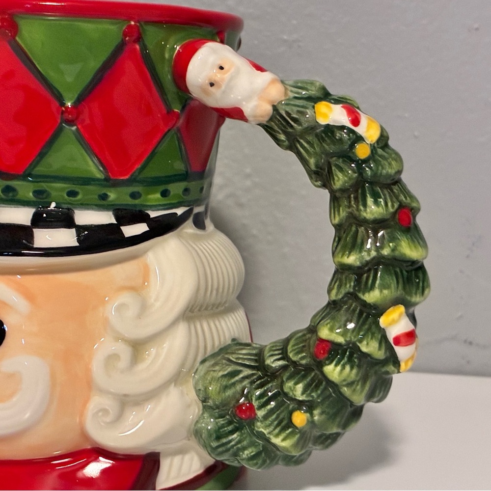Spode Nutcracker Toby Christmas Coffee Mug - Picture 3 of 10